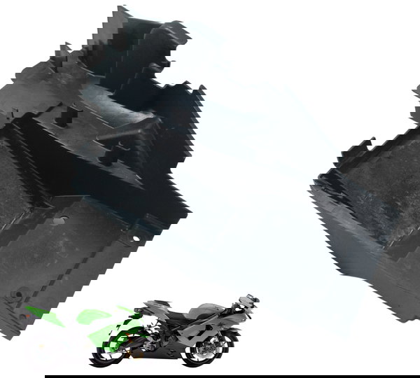 Caixa Bateria Kawasaki Zx 6r 05-06 Original Preto