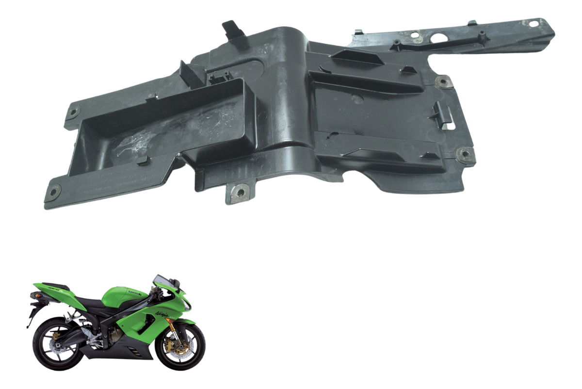 Paralama Traseiro Int C/ Detalhes Kawasaki Zx 6r 05-06 Orig