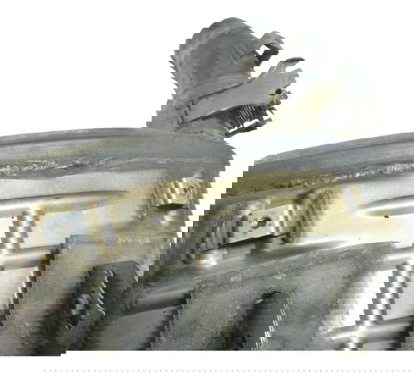 Ponteira Escape C/ Detalhes Kawasaki Zx 6r 05-06 Original Prateado