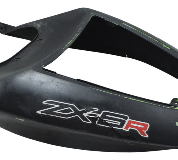 Carenagem Rabeta C/ Avaria Kawasaki Zx 6r 05-06 Original Preto