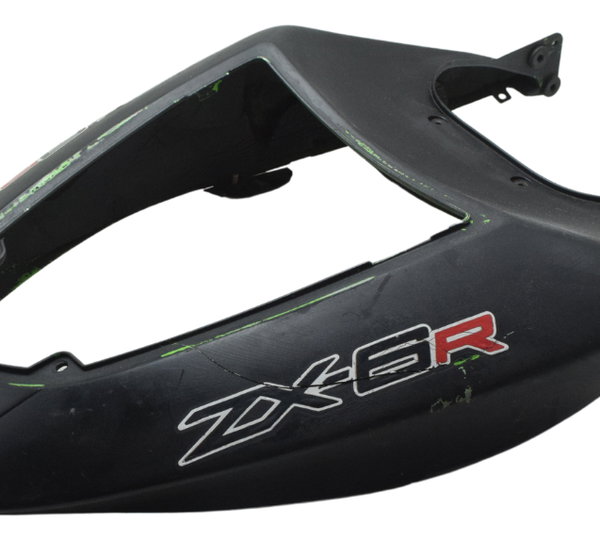 Carenagem Rabeta C/ Avaria Kawasaki Zx 6r 05-06 Original Preto