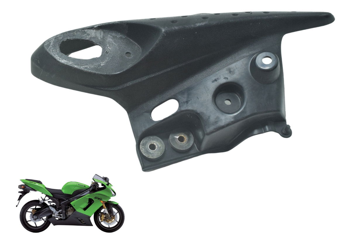 Carenagem Pisca Traseiro Esq Kawasaki Zx 6r 05-06 Original Preto