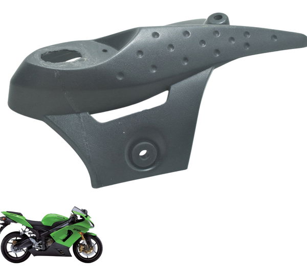 Carenagem Pisca Tras Dir C/ Avaria Kawasaki Zx 6r 05-06 Orig Preto