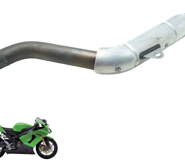 Curva Escape Kawasaki Zx 6r 05-06 Original