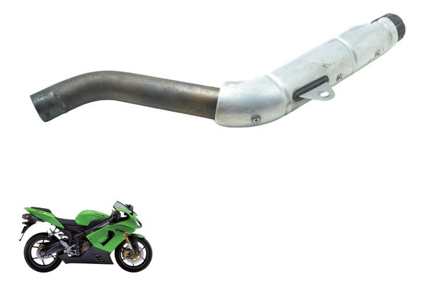 Curva Escape Kawasaki Zx 6r 05-06 Original