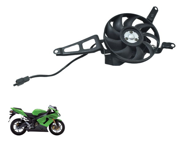 Ventoinha Radiador Kawasaki Zx 6r 05-06 Original