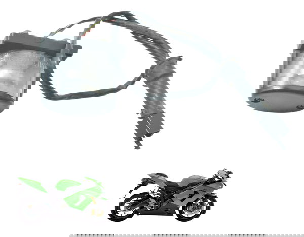 Luz Placa Kawasaki Zx 6r 05-06 Original