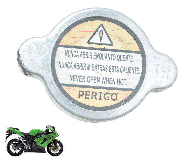 Tampa Radiador Kawasaki Zx 6r 05-06 Original