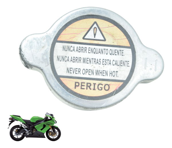 Tampa Radiador Kawasaki Zx 6r 05-06 Original