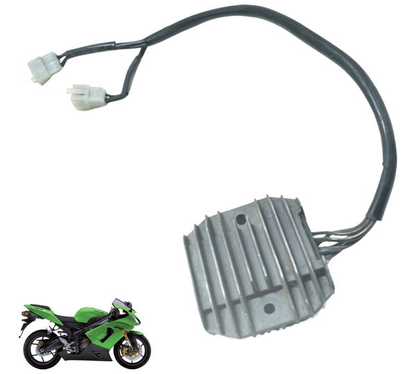 Retificador Carga Kawasaki Zx 6r 05-06 Paralelo 12