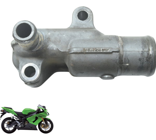 Conexão Água Kawasaki Zx 6r 05-06 Original