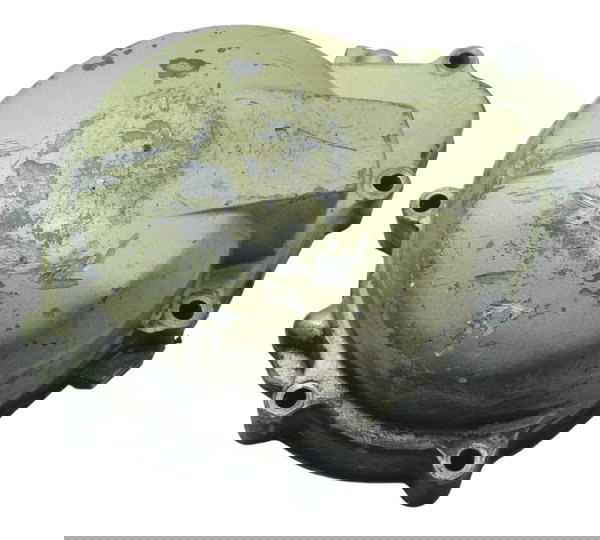 Tampa Estator C/ Detalhes Kawasaki Zx 6r 05-06 Original Cinza