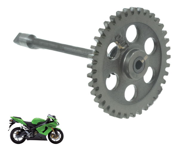 Eixo Bomba Água Kawasaki Zx 6r 05-06 Original