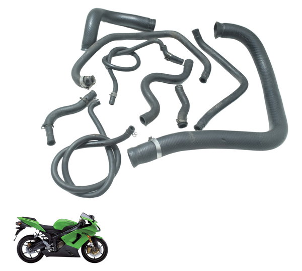 Kit Mangueiras Kawasaki Zx 6r 05-06 Original