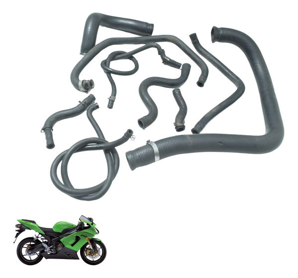 Kit Mangueiras Kawasaki Zx 6r 05-06 Original