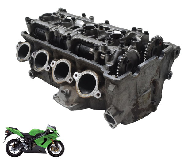 Cabeçote Completo Kawasaki Zx 6r 05-06 Original