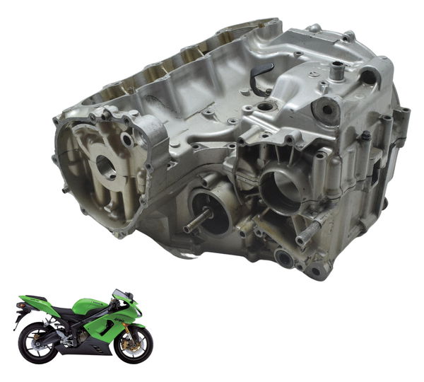 Bloco Carcaça Motor C/ Avaria Kawasaki Zx 6r 05-06 Original