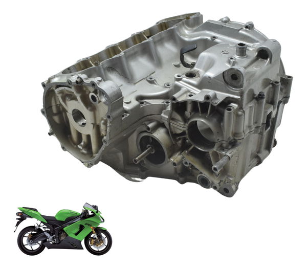 Bloco Carcaça Motor C/ Avaria Kawasaki Zx 6r 05-06 Original