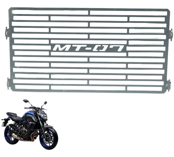 Grade Proteção Radiador Yamaha Mt 07 19-24 Original Preto