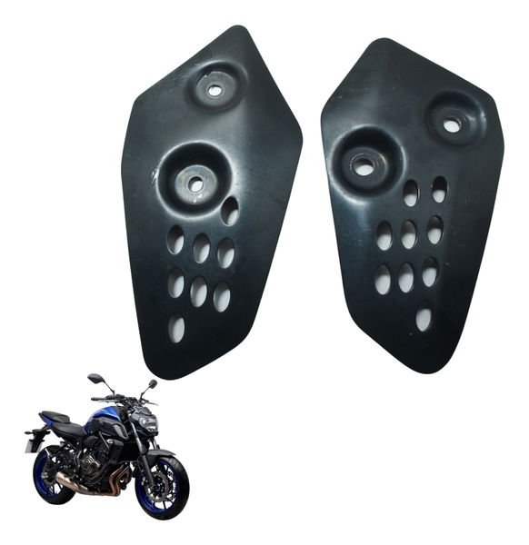 Par Protetor Calcanhar Yamaha Mt 07 19-24 Original