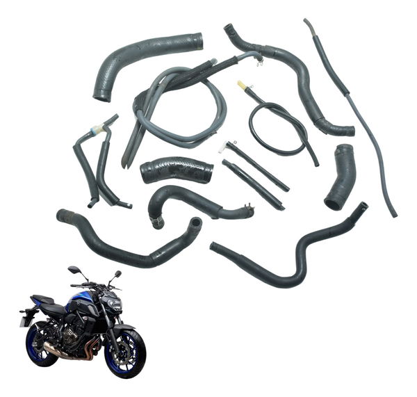 Kit Mangueiras Yamaha Mt 07 19-24 Original
