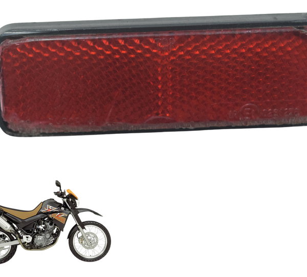 Refletor Olho De Gato Yamaha Xt 660 R 05-08 Original Vermelho