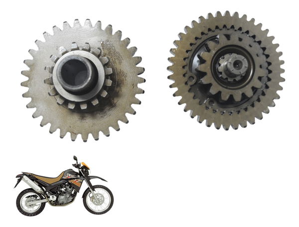 Par Engrenagem Redução Partida Yamaha Xt 660 R 05-08 Orig