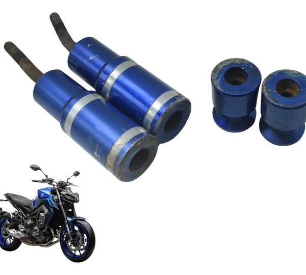 Jogo Slider C/ Detalhes Yamaha Mt 09 20-24 Original