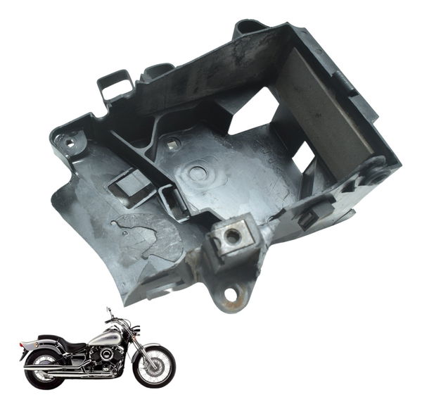 Caixa Bateria C/ Avaria Yamaha Xvs 650 Drag Star 98-06 Orig