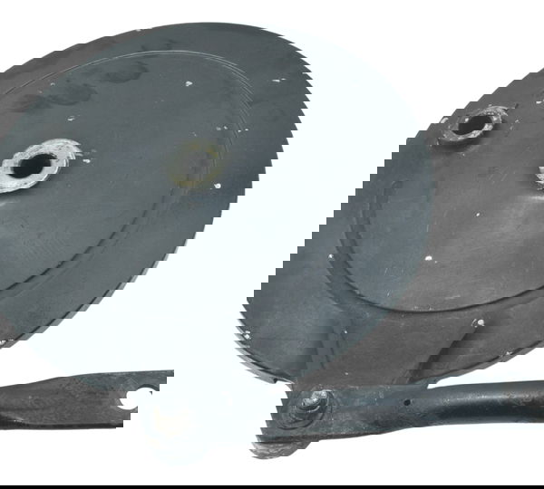 Espelho Roda Traseira Yamaha Xvs 650 Drag Star 98-06 Orig Preto