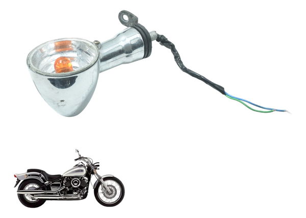 Pisca Traseiro Dir S/ Plug Yamaha Xvs 650 Drag Star 98-06
