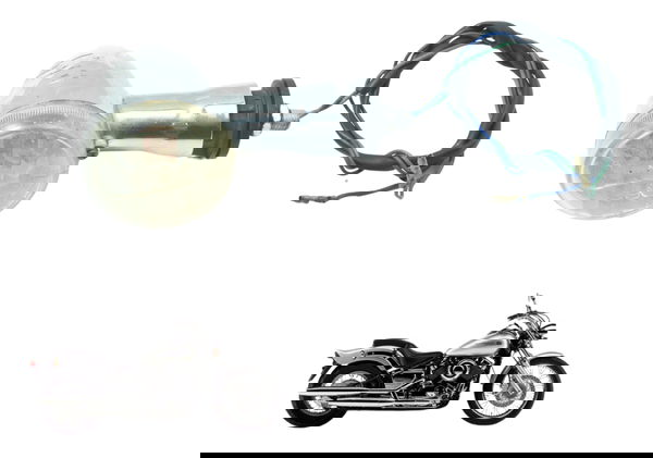 Pisca Dianteiro Dir C/ Avaria Yamaha Xvs 650 Drag Star 98-06