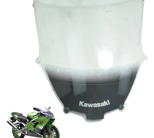 Bolha C/ Detalhes Kawasaki Zx 9r 2001 Original