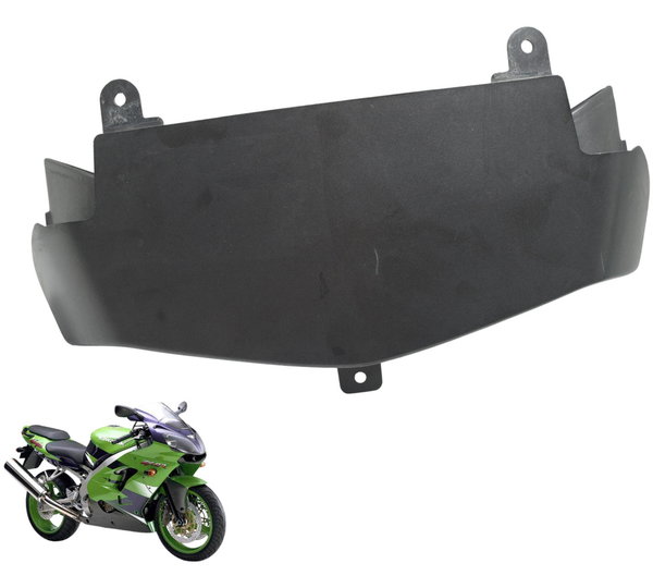 Carenagem Inferior Farol Entrada Ar Kawasaki Zx 9r 2001 Orig Preto