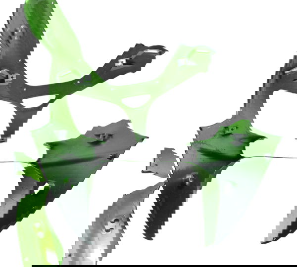 Carenagem Farol C/ Avaria Kawasaki Zx 9r 2001 Original Verde