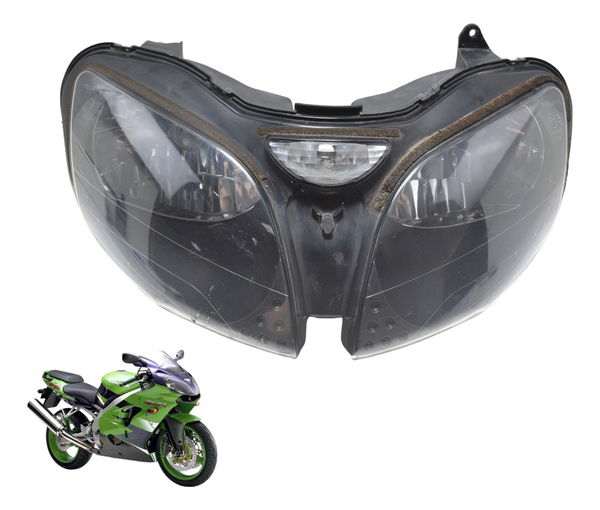 Farol C/ Avaria Kawasaki Zx 9r 2001 Original