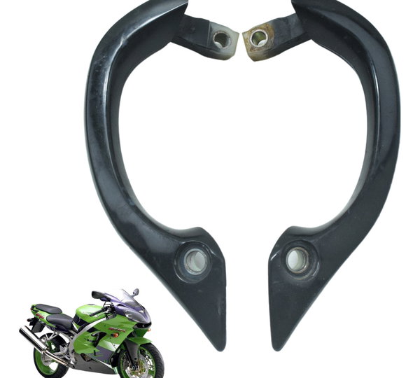 Par Alça Traseira Kawasaki Zx 9r 2001 Original Preto