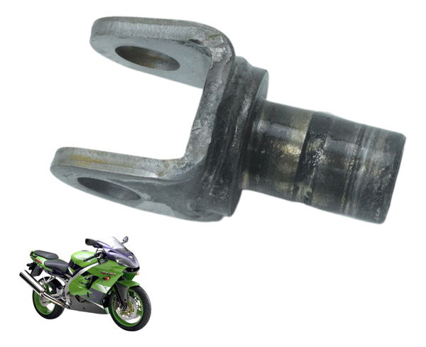 Suporte Pedaleira Dianteira Esq Kawasaki Zx 9r 2001 Original