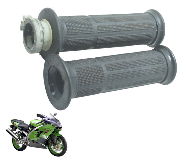 Par Manoplas Kawasaki Zx 9r 2001 Original Preto