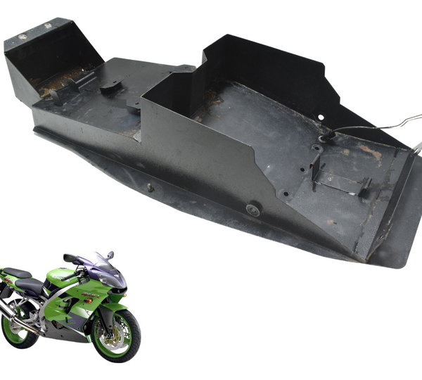 Caixa Bateria Kawasaki Zx 9r 2001 Original Preto