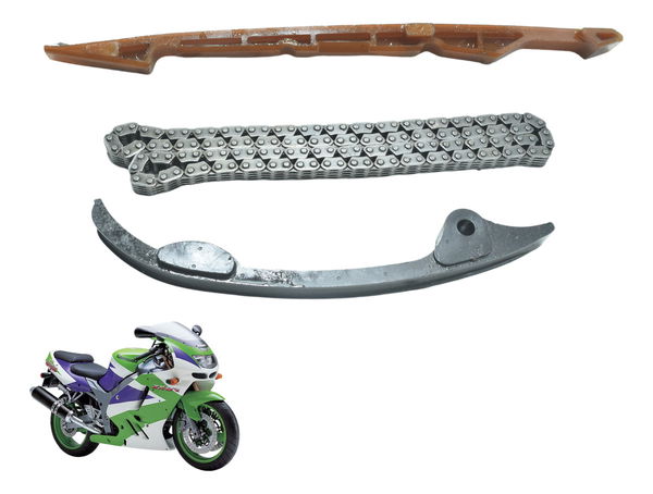 Kit Guia Tensor Corrente Comand Kawasaki Zx 9r 1996 Original