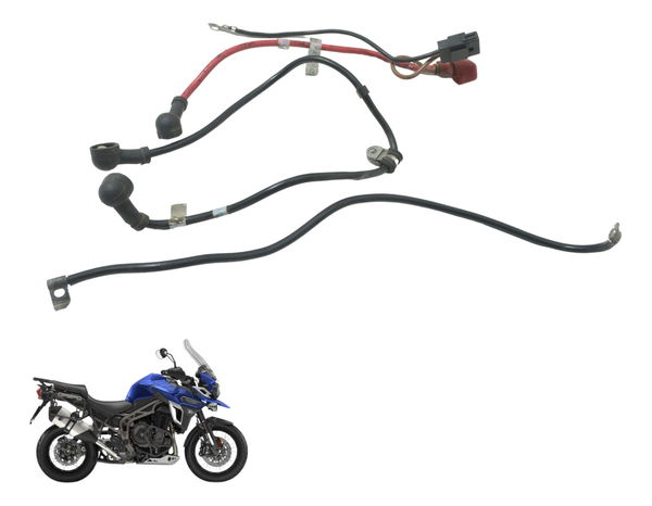 Cabo Bateria +/- Triumph Tiger 1200 Xca 2017 Original