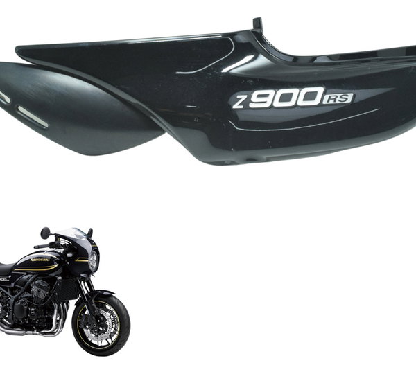 Carenagem Lateral Esquerda Kawasaki Z 900 Rs 18-24 Original Preto