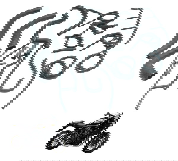 Kit Mangueiras Kawasaki Z 900 Rs 18-24 Original