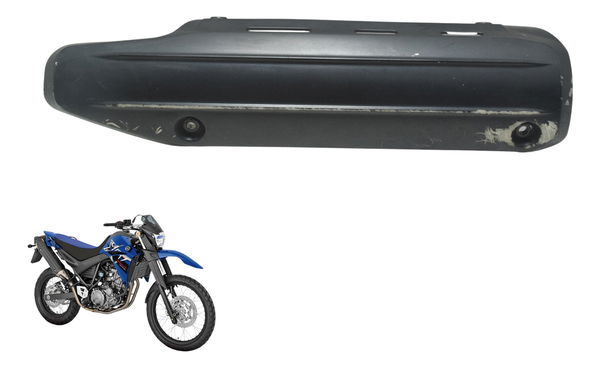 Capa Proteção Escape Dir C/ Detal Yamaha Xt 660 R 09-18 Orig