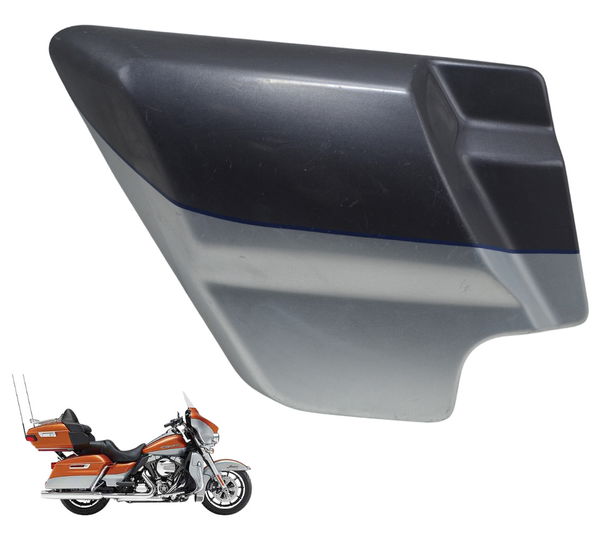 Tampa Lateral Esquerda Harley Touring Electra Glide 14-17 Preto