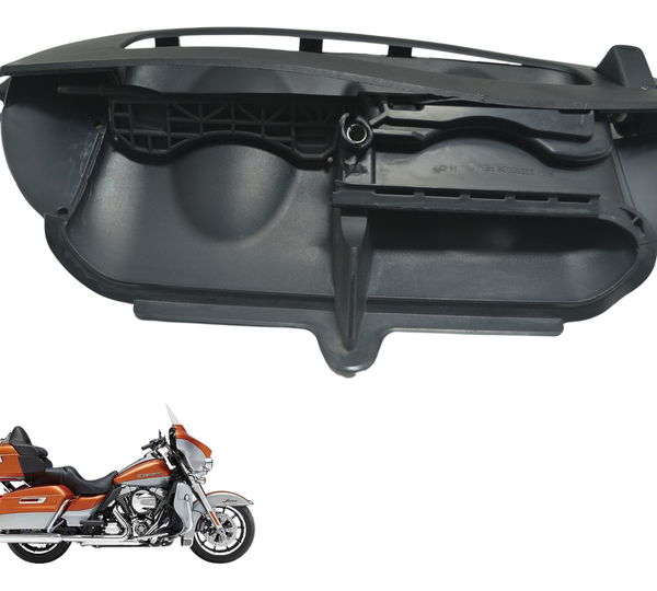 Entrada Ar Superior Avari Harley Touring Electra Glide 14-17 Preto
