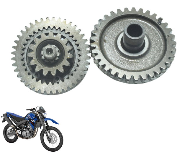 Engrenagem Redução Partida Yamaha Xt 660 R 09-18 Original