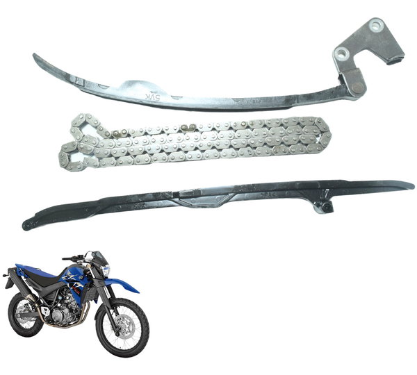 Kit Guia Tensor Corrente Comando Yamaha Xt 660 R 09-18 Orig