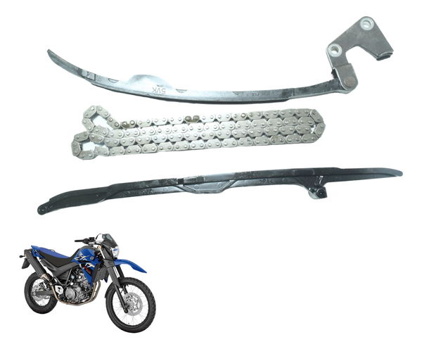 Kit Guia Tensor Corrente Comando Yamaha Xt 660 R 09-18 Orig